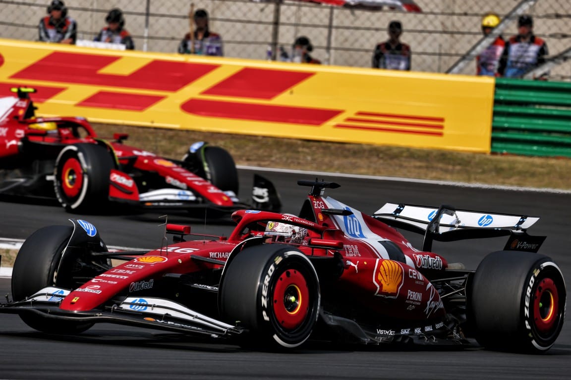 Charles Leclerc and Lewis Hamilton, Ferrari, F1